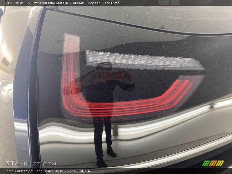 Imperial Blue Metallic / Atelier European Dark Cloth 2018 BMW i3 S