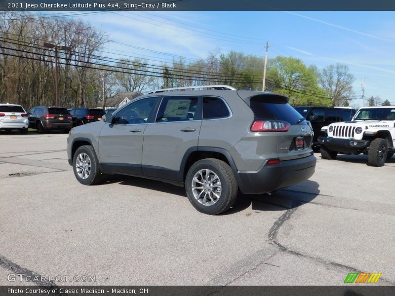 Sting-Gray / Black 2021 Jeep Cherokee Latitude Plus 4x4