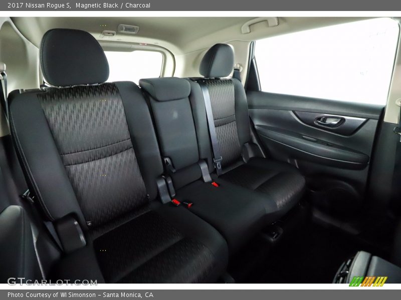 Rear Seat of 2017 Rogue S