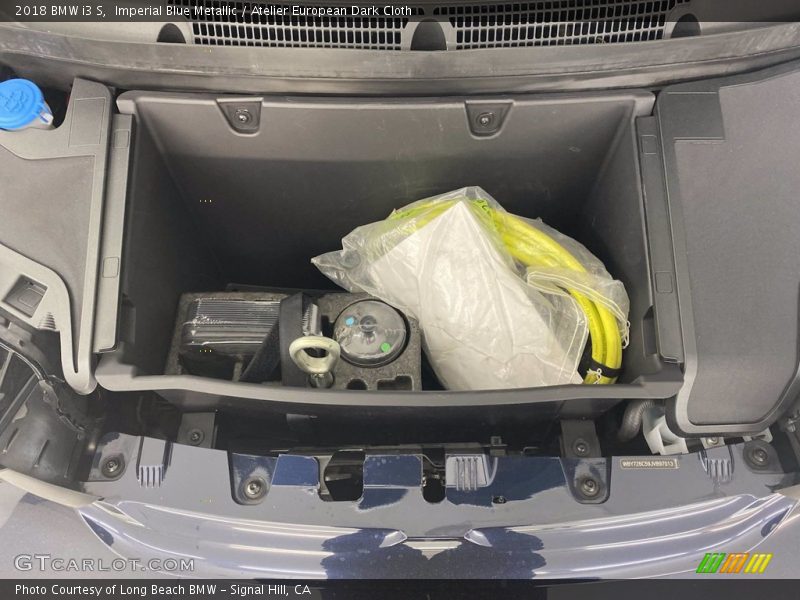 Imperial Blue Metallic / Atelier European Dark Cloth 2018 BMW i3 S
