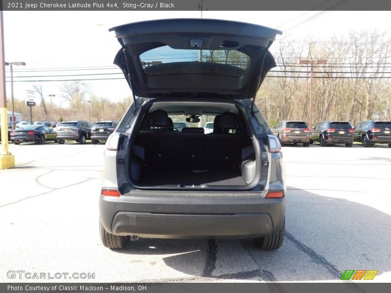 Sting-Gray / Black 2021 Jeep Cherokee Latitude Plus 4x4