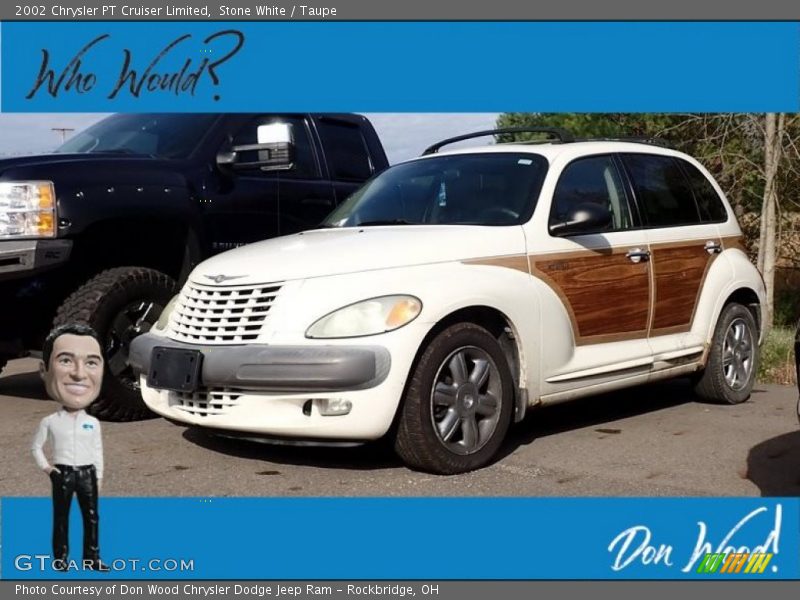 Stone White / Taupe 2002 Chrysler PT Cruiser Limited