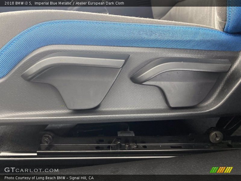 Imperial Blue Metallic / Atelier European Dark Cloth 2018 BMW i3 S