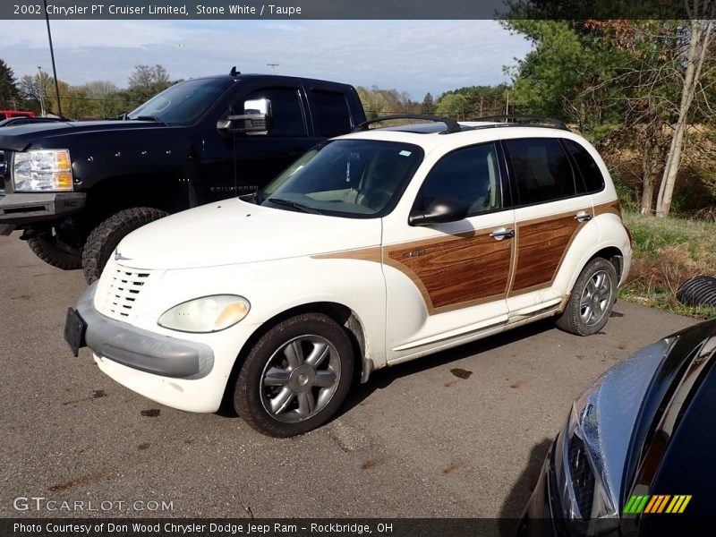 Stone White / Taupe 2002 Chrysler PT Cruiser Limited