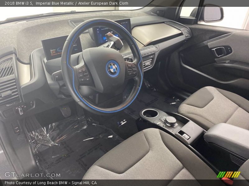 Imperial Blue Metallic / Atelier European Dark Cloth 2018 BMW i3 S