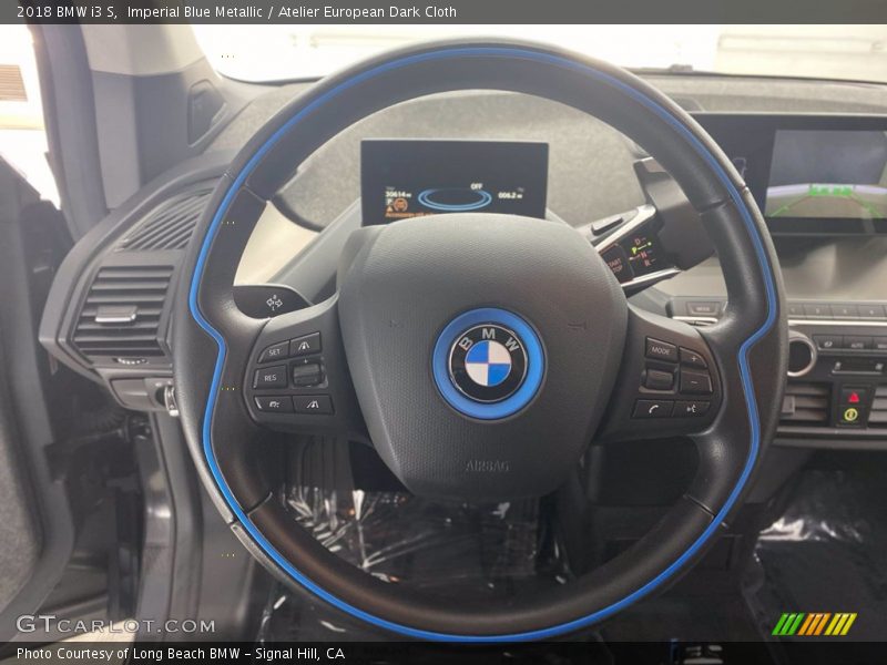 Imperial Blue Metallic / Atelier European Dark Cloth 2018 BMW i3 S