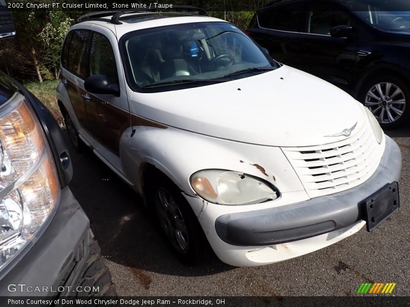 Stone White / Taupe 2002 Chrysler PT Cruiser Limited