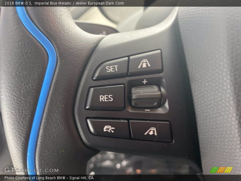 Imperial Blue Metallic / Atelier European Dark Cloth 2018 BMW i3 S