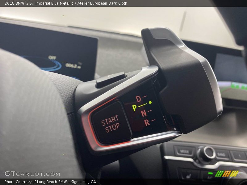 Imperial Blue Metallic / Atelier European Dark Cloth 2018 BMW i3 S