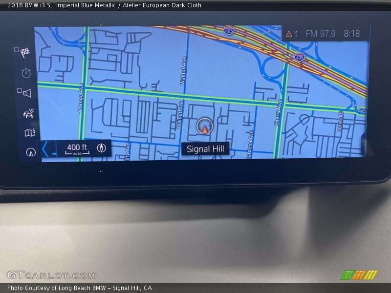 Imperial Blue Metallic / Atelier European Dark Cloth 2018 BMW i3 S