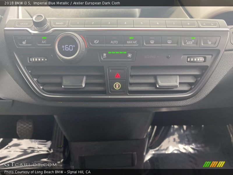 Imperial Blue Metallic / Atelier European Dark Cloth 2018 BMW i3 S