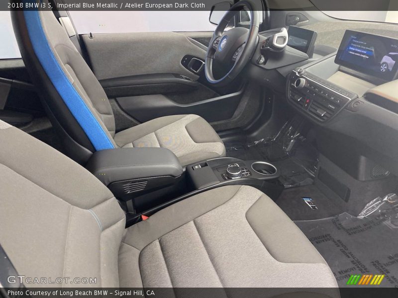 Imperial Blue Metallic / Atelier European Dark Cloth 2018 BMW i3 S