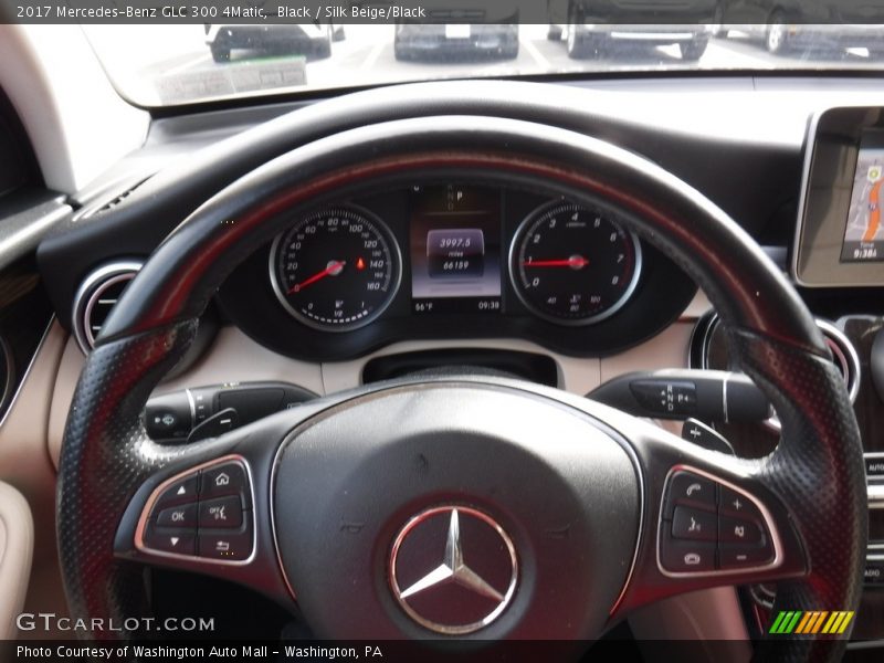Black / Silk Beige/Black 2017 Mercedes-Benz GLC 300 4Matic