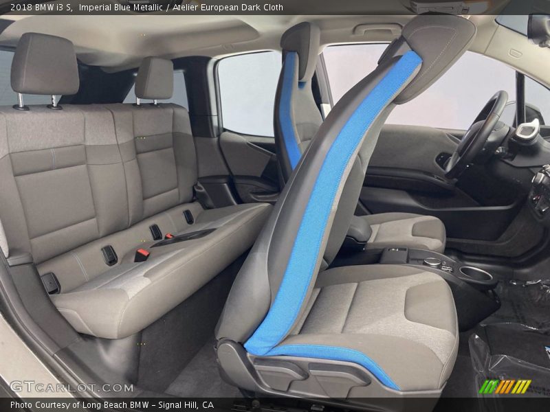 Imperial Blue Metallic / Atelier European Dark Cloth 2018 BMW i3 S