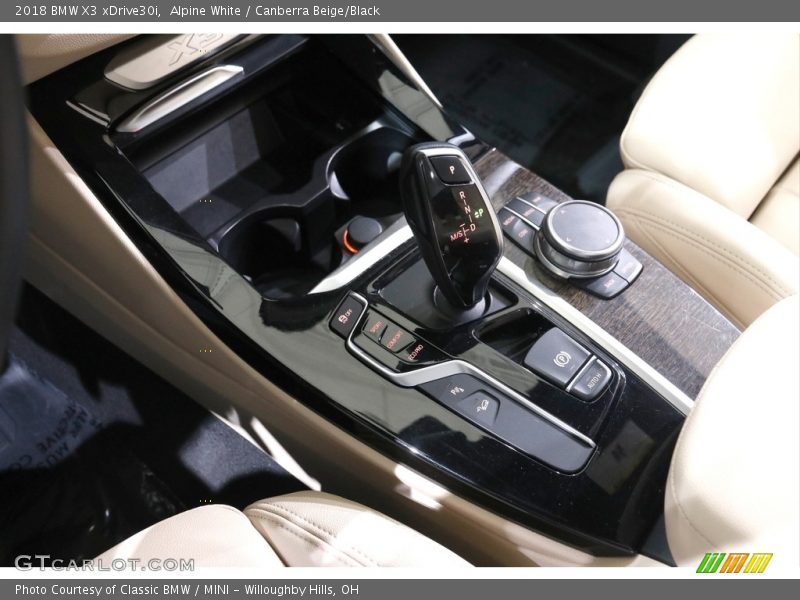 Alpine White / Canberra Beige/Black 2018 BMW X3 xDrive30i