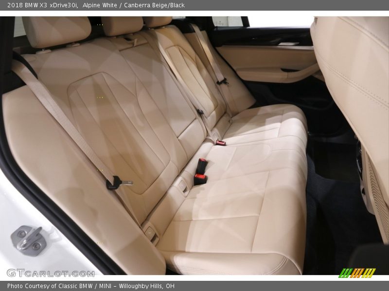 Alpine White / Canberra Beige/Black 2018 BMW X3 xDrive30i