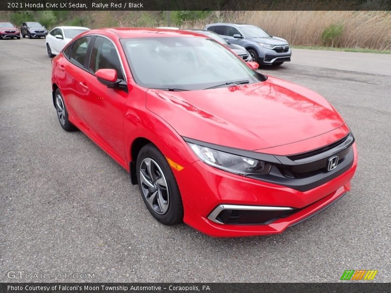  2021 Civic LX Sedan Rallye Red