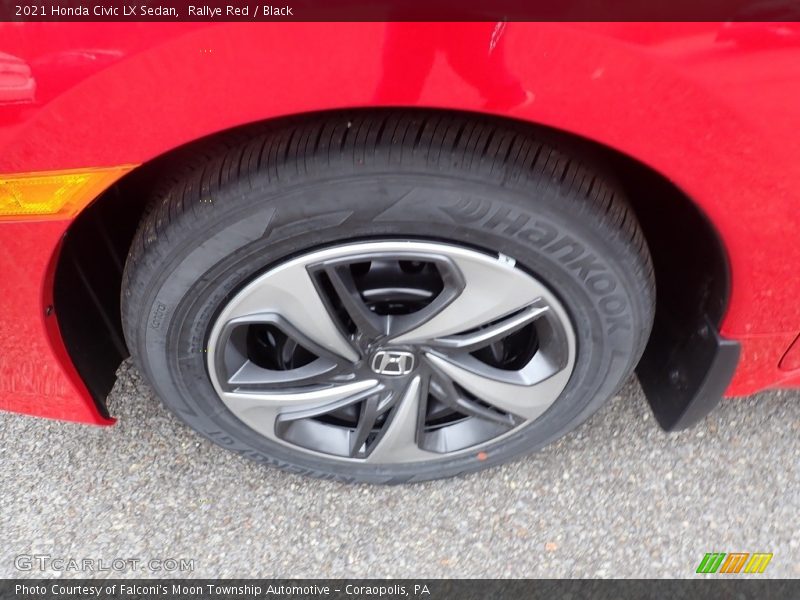 Rallye Red / Black 2021 Honda Civic LX Sedan