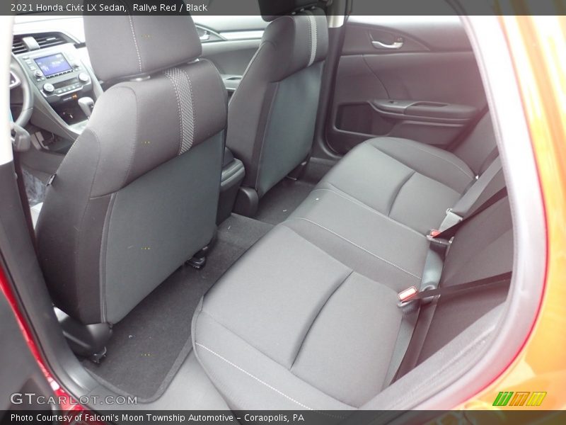 Rallye Red / Black 2021 Honda Civic LX Sedan