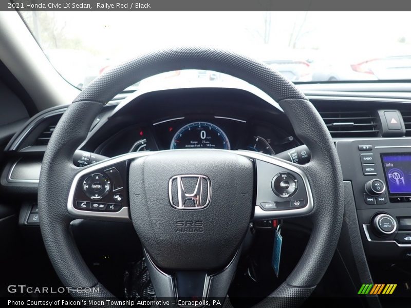  2021 Civic LX Sedan Steering Wheel