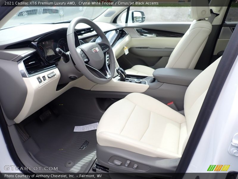  2021 XT6 Premium Luxury AWD Cirrus/Jet Black Accents Interior