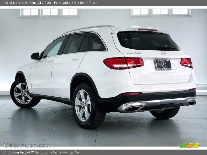 Polar White / Silk Beige/Black 2018 Mercedes-Benz GLC 300
