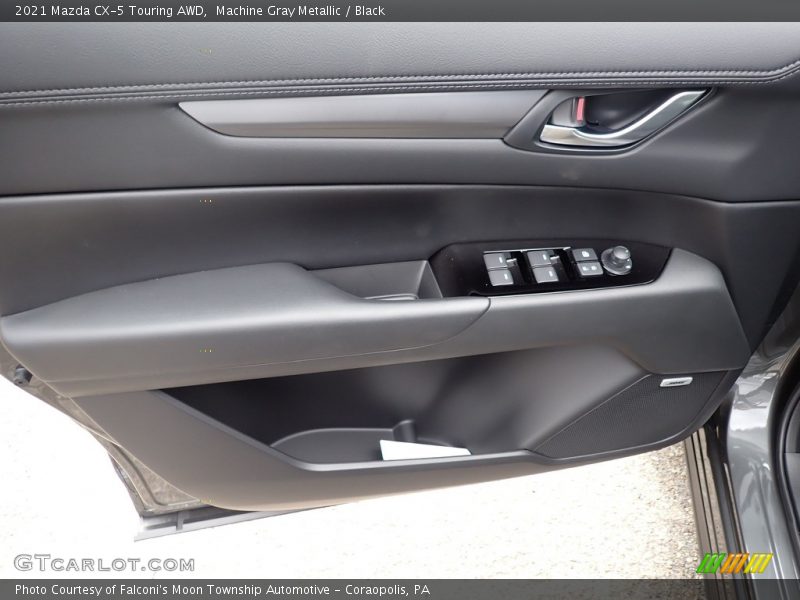 Machine Gray Metallic / Black 2021 Mazda CX-5 Touring AWD