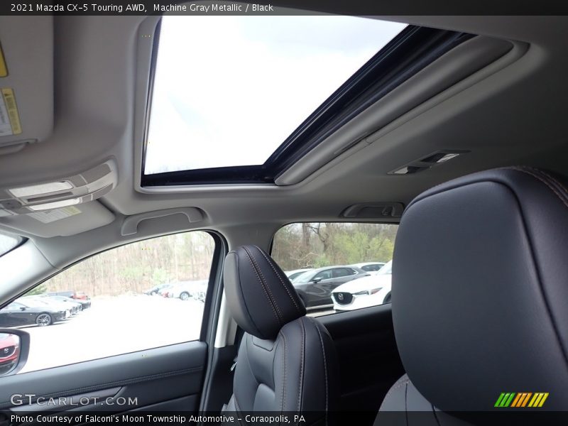 Machine Gray Metallic / Black 2021 Mazda CX-5 Touring AWD