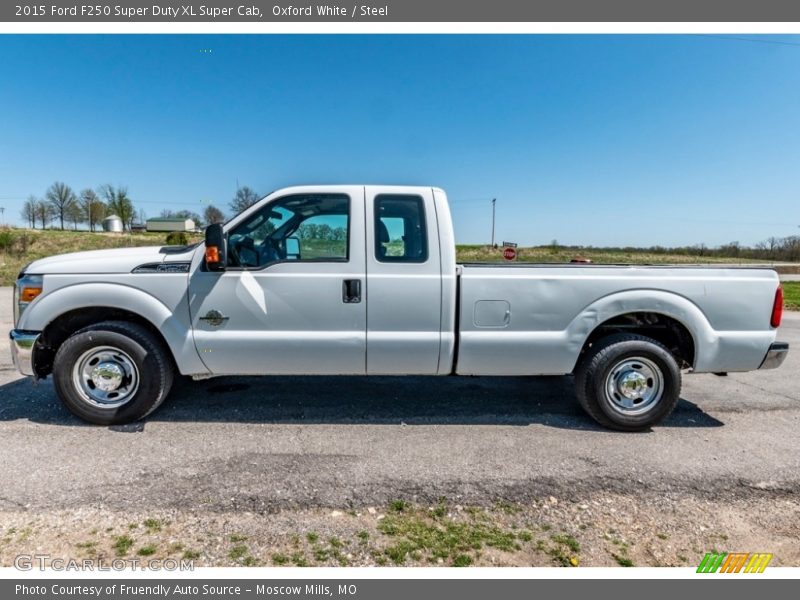 Oxford White / Steel 2015 Ford F250 Super Duty XL Super Cab