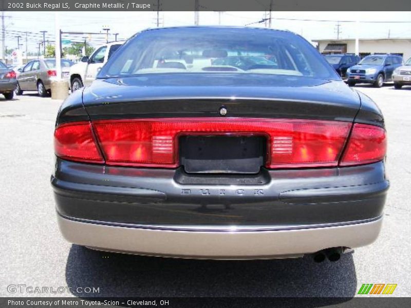 Graphite Metallic / Taupe 2002 Buick Regal LS