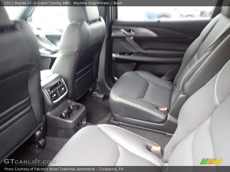 Machine Gray Metallic / Black 2021 Mazda CX-9 Grand Touring AWD