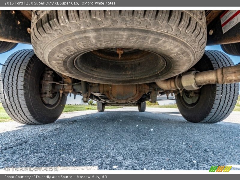 Oxford White / Steel 2015 Ford F250 Super Duty XL Super Cab