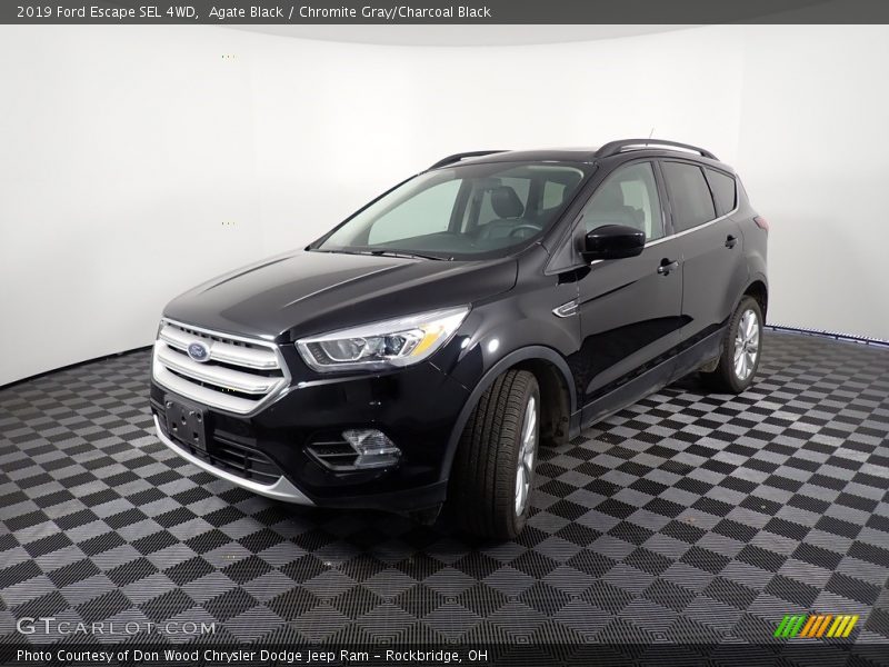 Agate Black / Chromite Gray/Charcoal Black 2019 Ford Escape SEL 4WD