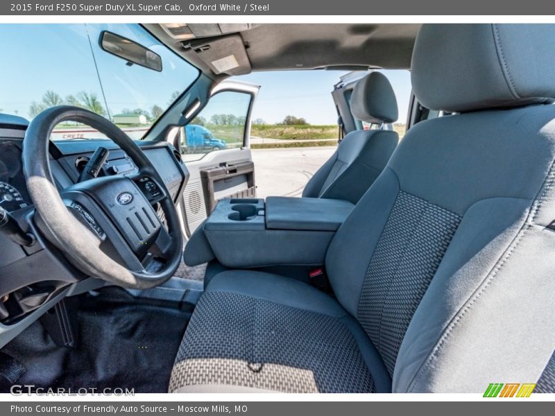 Oxford White / Steel 2015 Ford F250 Super Duty XL Super Cab