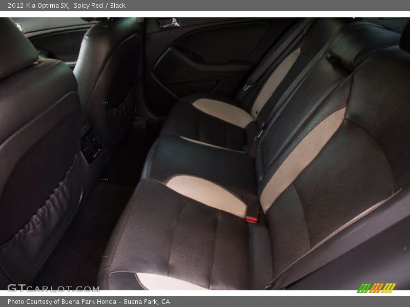 Spicy Red / Black 2012 Kia Optima SX