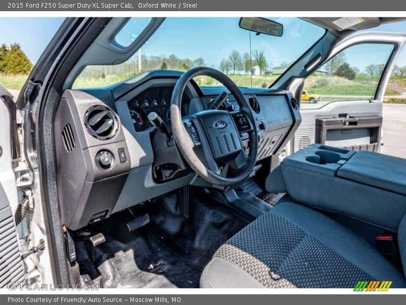 Oxford White / Steel 2015 Ford F250 Super Duty XL Super Cab