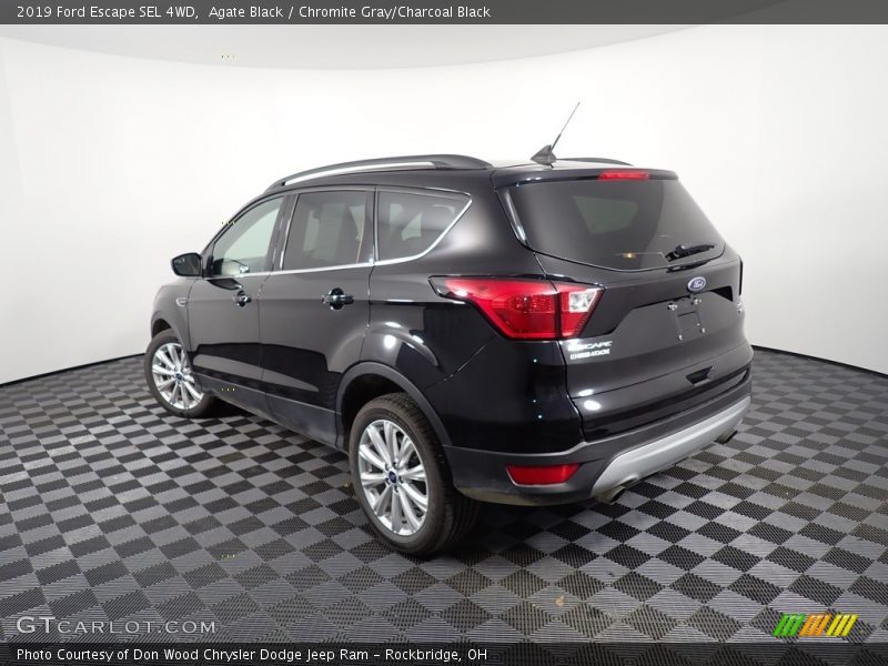 Agate Black / Chromite Gray/Charcoal Black 2019 Ford Escape SEL 4WD