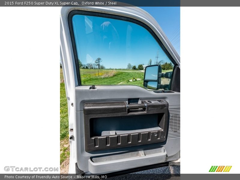 Oxford White / Steel 2015 Ford F250 Super Duty XL Super Cab