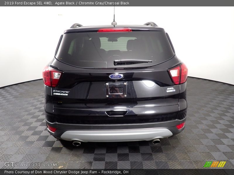 Agate Black / Chromite Gray/Charcoal Black 2019 Ford Escape SEL 4WD