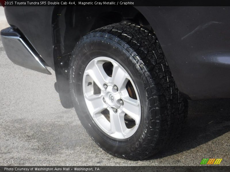 Magnetic Gray Metallic / Graphite 2015 Toyota Tundra SR5 Double Cab 4x4