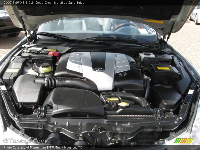 Deep Green Metallic / Sand Beige 2007 BMW X5 3.0si