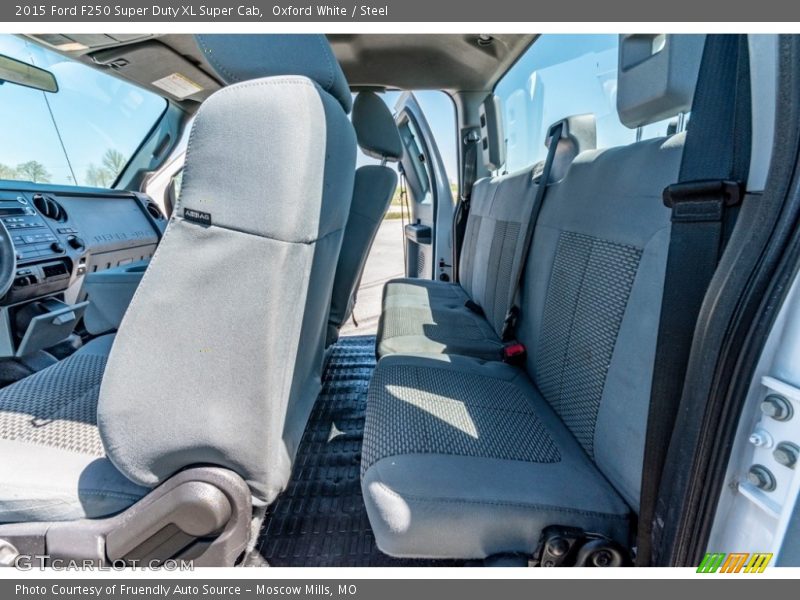 Oxford White / Steel 2015 Ford F250 Super Duty XL Super Cab