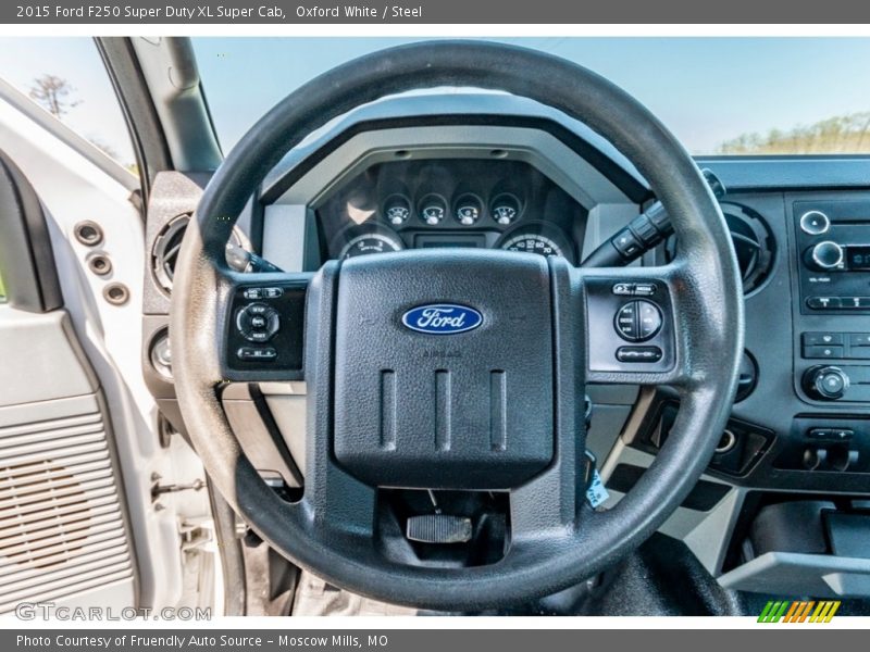  2015 F250 Super Duty XL Super Cab Steering Wheel