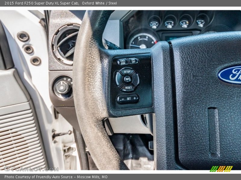 Oxford White / Steel 2015 Ford F250 Super Duty XL Super Cab