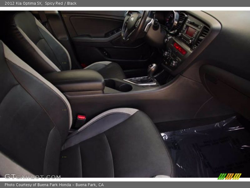 Spicy Red / Black 2012 Kia Optima SX