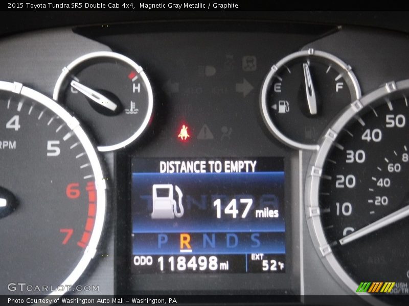 Magnetic Gray Metallic / Graphite 2015 Toyota Tundra SR5 Double Cab 4x4
