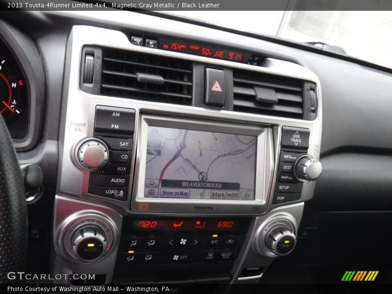 Magnetic Gray Metallic / Black Leather 2013 Toyota 4Runner Limited 4x4