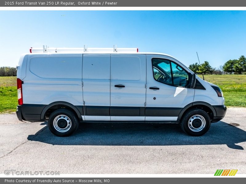 Oxford White / Pewter 2015 Ford Transit Van 250 LR Regular