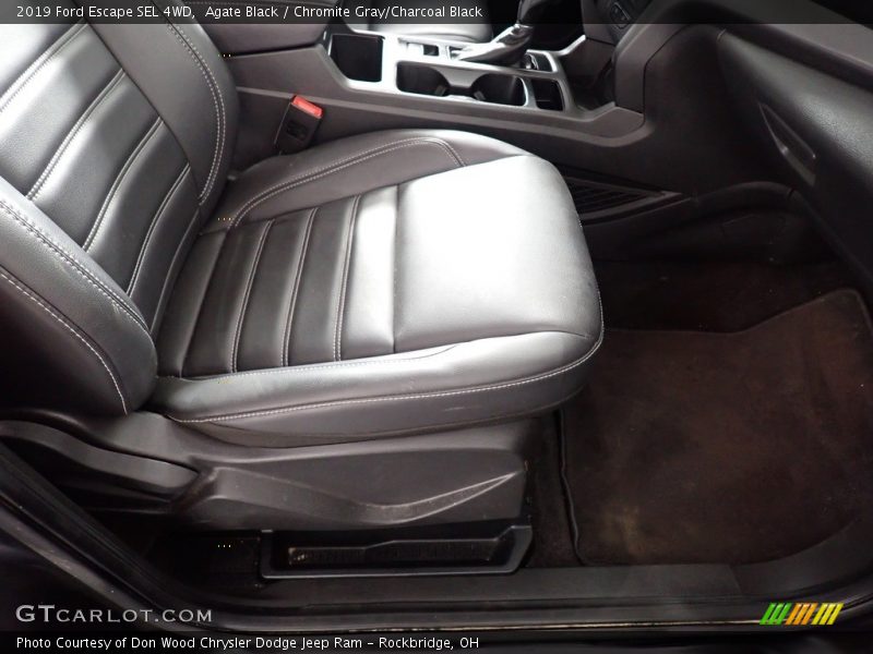 Agate Black / Chromite Gray/Charcoal Black 2019 Ford Escape SEL 4WD