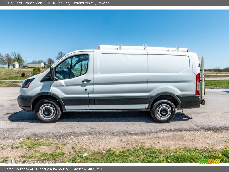 Oxford White / Pewter 2015 Ford Transit Van 250 LR Regular